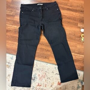 Levi’s 414 classic straight Black Women's Jeans